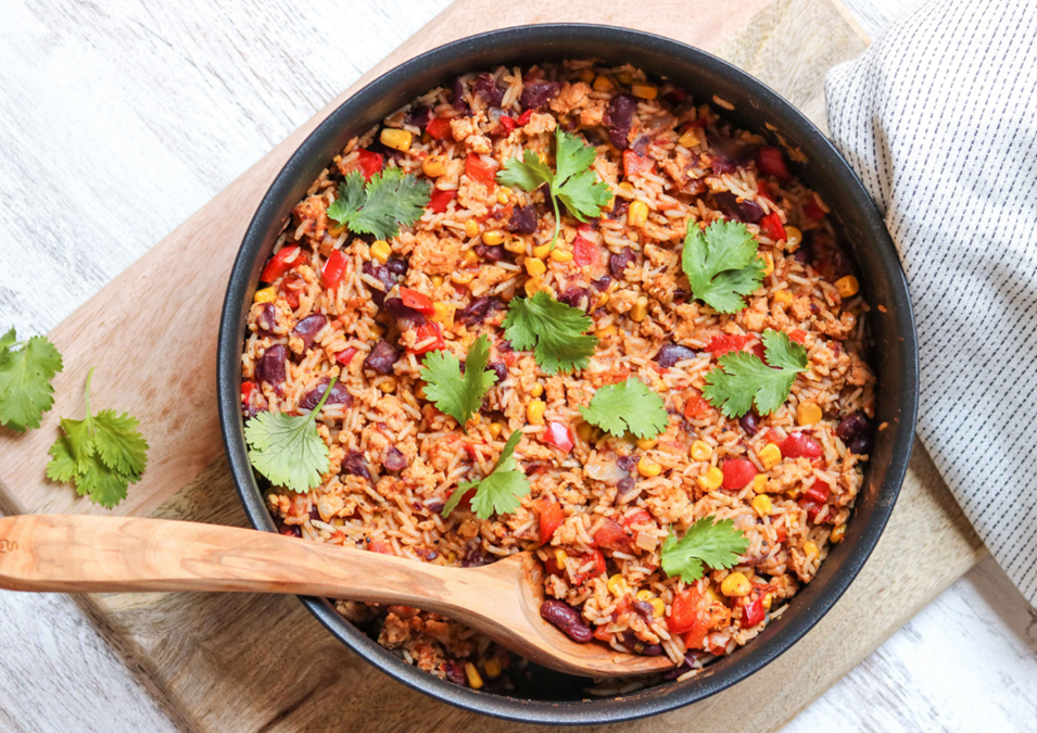 One Pot Turkey Chilli with Rice